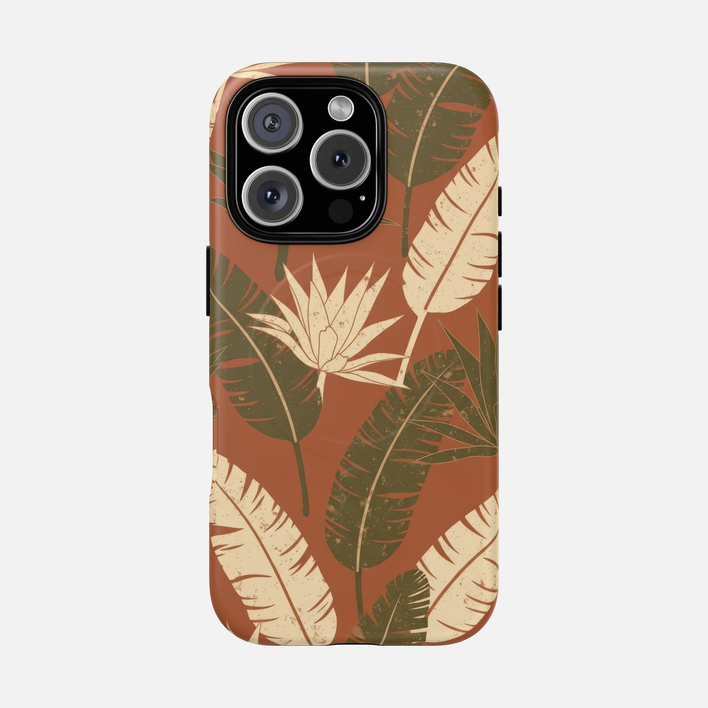 Tropical Leaf iPhone Case — Tough Magnetic | MagSafe Compatible