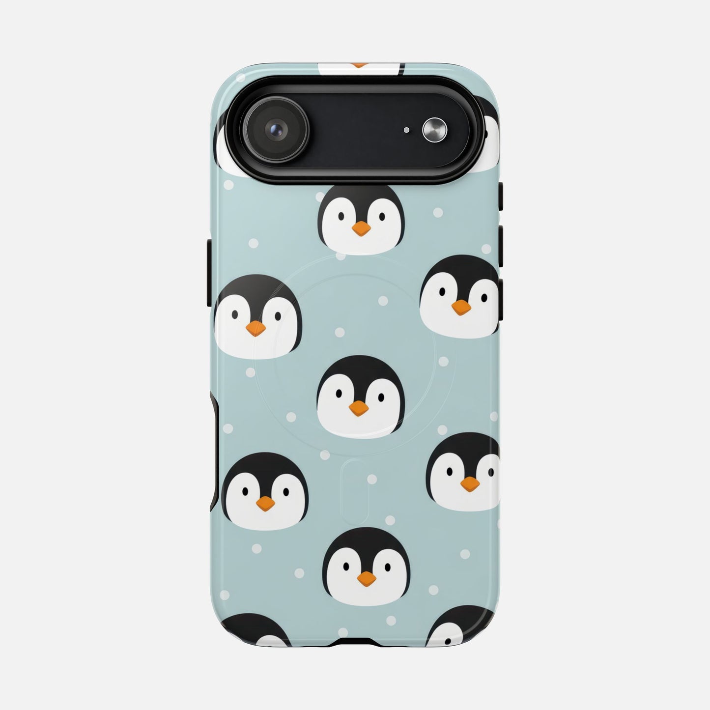 Penguin Pattern iPhone Case — Tough Magnetic | MagSafe Compatible
