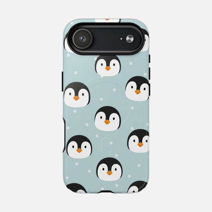Penguin Pattern iPhone Case — Tough Magnetic | MagSafe Compatible