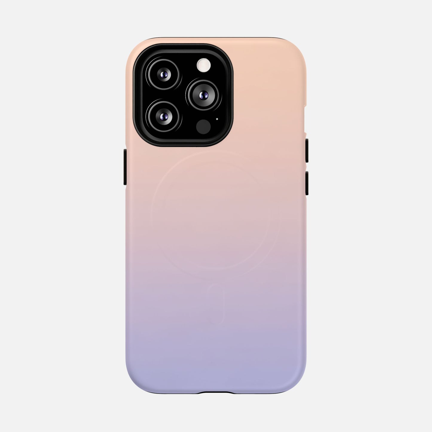 Gradient With Rose Gold to Lavender iPhone Case — Tough Magnetic | MagSafe Compatible