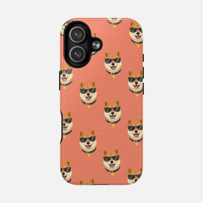 Cool Shiba iPhone Case — Tough Magnetic | MagSafe Compatible