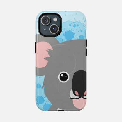 Cute Cartoon Koala iPhone Case — Tough Magnetic | MagSafe Compatible