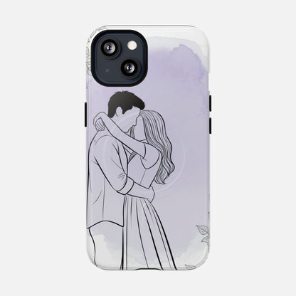 Romantic Couple iPhone Case — Tough Magnetic | MagSafe Compatible