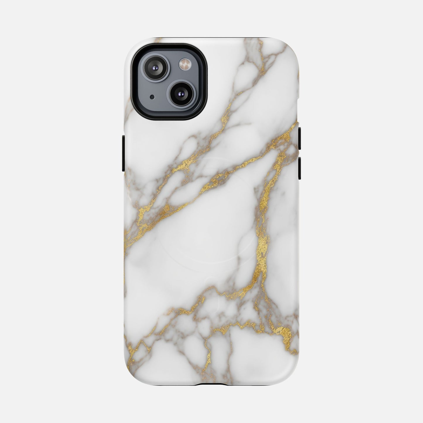 Marble Gold iPhone Case — Tough Magnetic | MagSafe Compatible