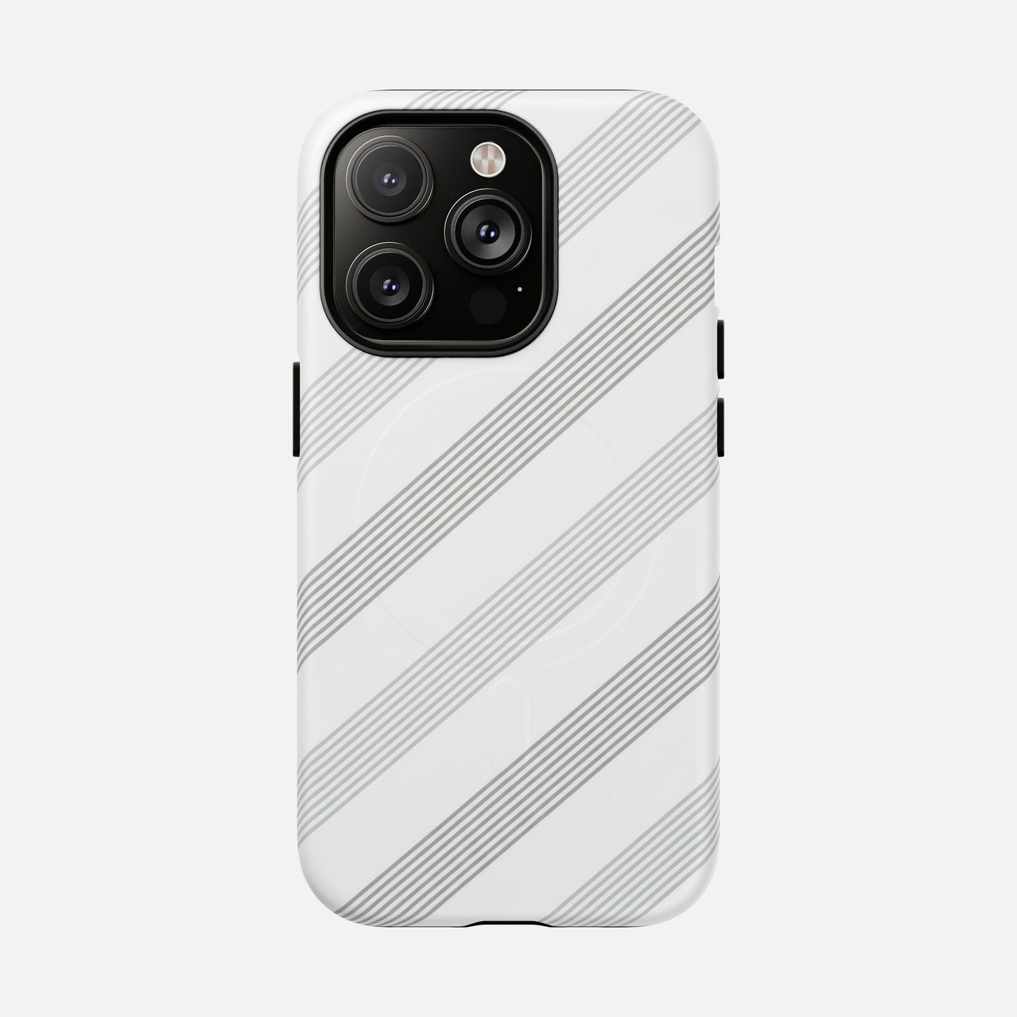 Minimal Diagonal Stripe iPhone Case — Tough Magnetic | MagSafe Compatible