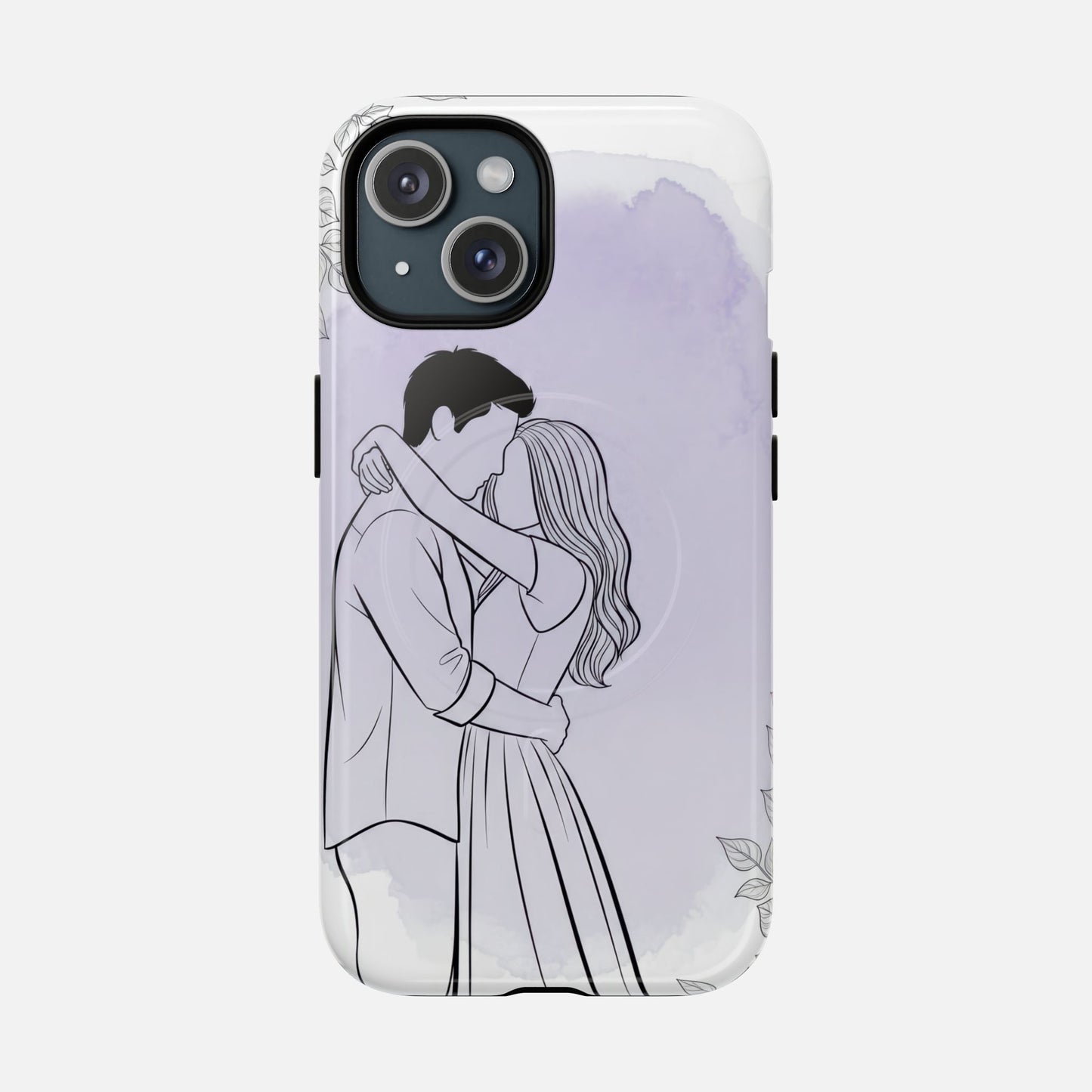 Romantic Couple iPhone Case — Tough Magnetic | MagSafe Compatible