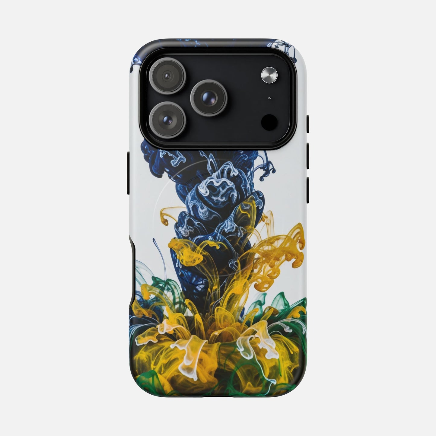 Abstract Ink Splash Tough Magnetic Phone Case iPhone 17 Pro Matte Phone Case