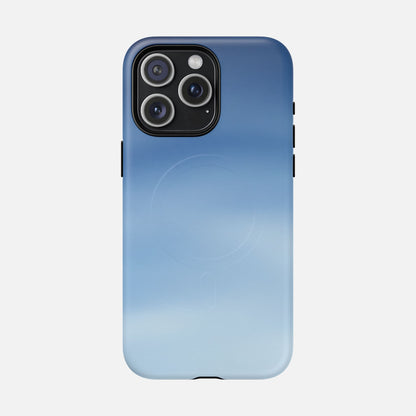 Gradient Blue iPhone Case — Tough Magnetic | MagSafe Compatible