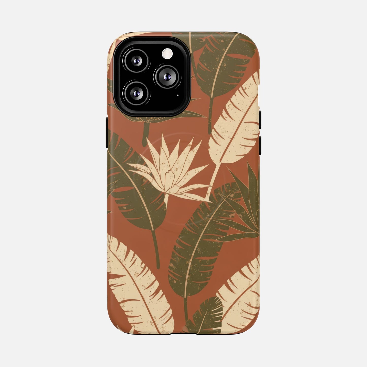 Tropical Leaf iPhone Case — Tough Magnetic | MagSafe Compatible
