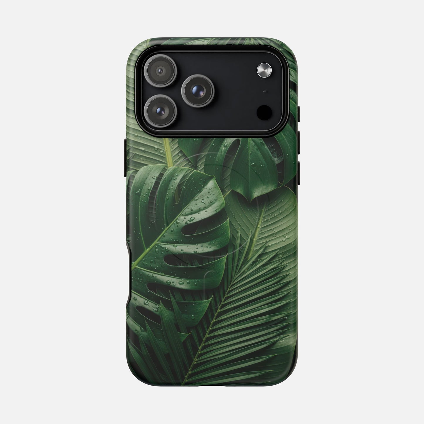 Tropical Monstera Magnetic Phone Case — Tough Protective iPhone Cover iPhone 17 Pro Max Matte Phone Case