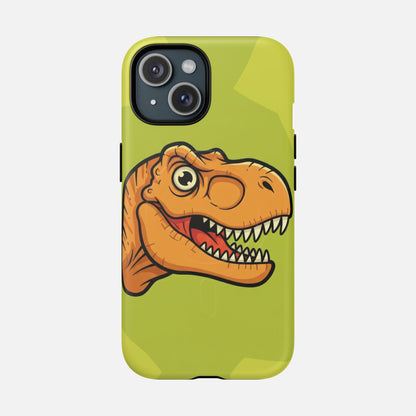 Dino Roar iPhone Case — Tough Magnetic | MagSafe Compatible