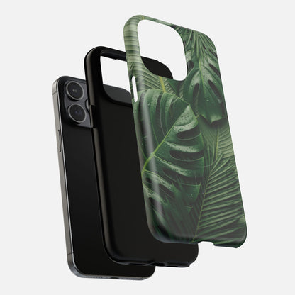 Tropical Monstera iPhone Case — Tough Magnetic | MagSafe Compatible