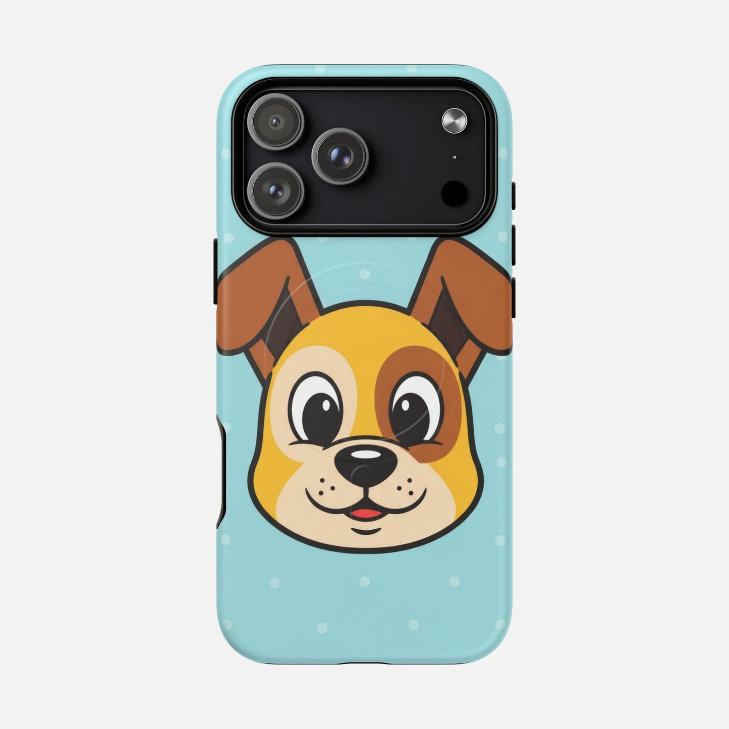 Cute Puppy iPhone Case — Tough Magnetic | MagSafe Compatible