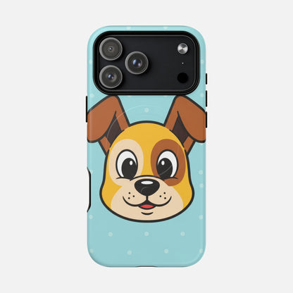 Cute Puppy iPhone Case — Tough Magnetic | MagSafe Compatible