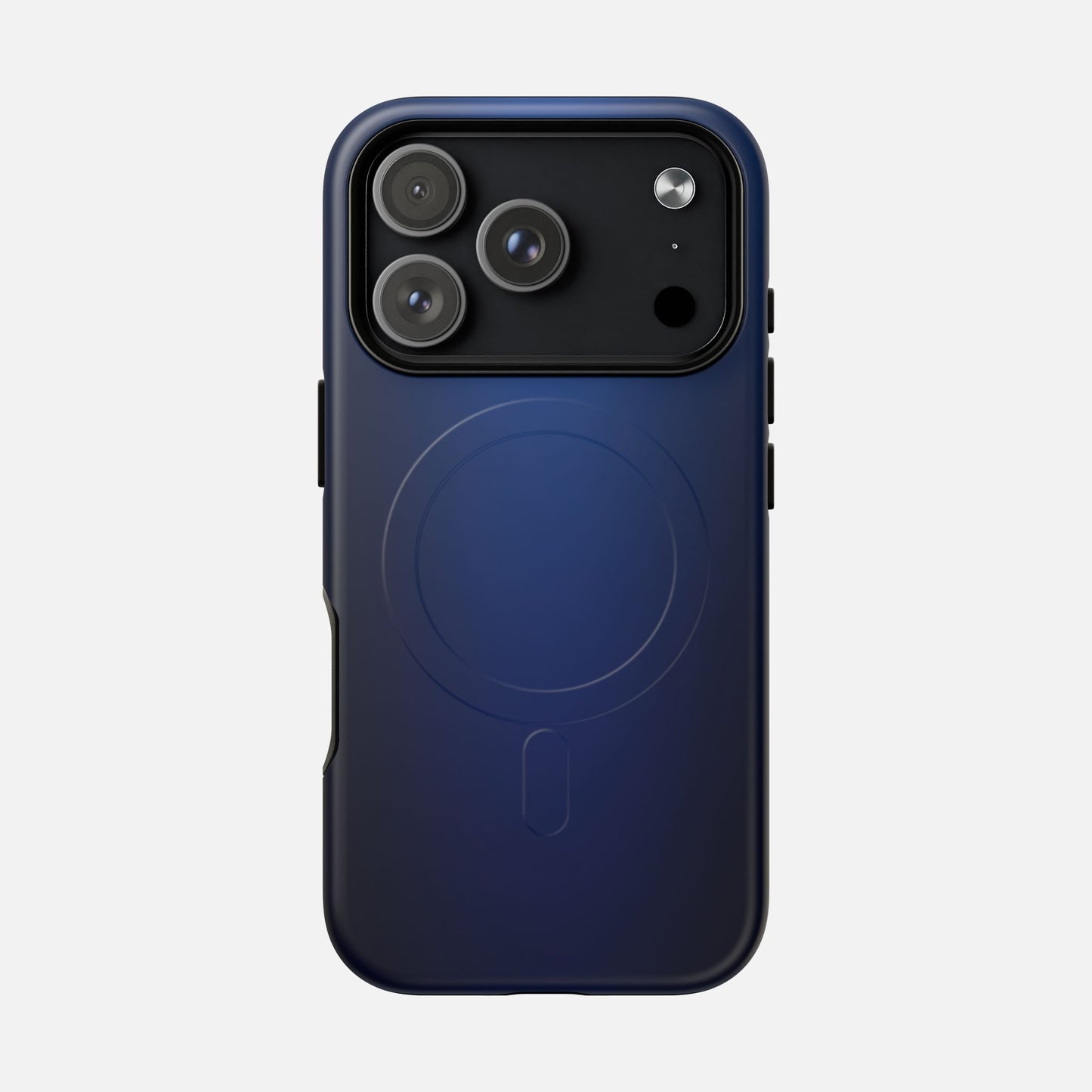 Smooth Dark Blue iPhone Case — Tough Magnetic | MagSafe Compatible