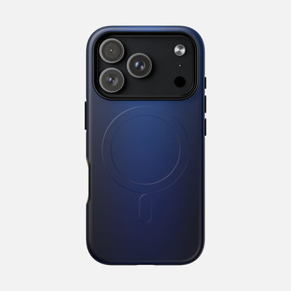 Smooth Dark Blue iPhone Case — Tough Magnetic | MagSafe Compatible