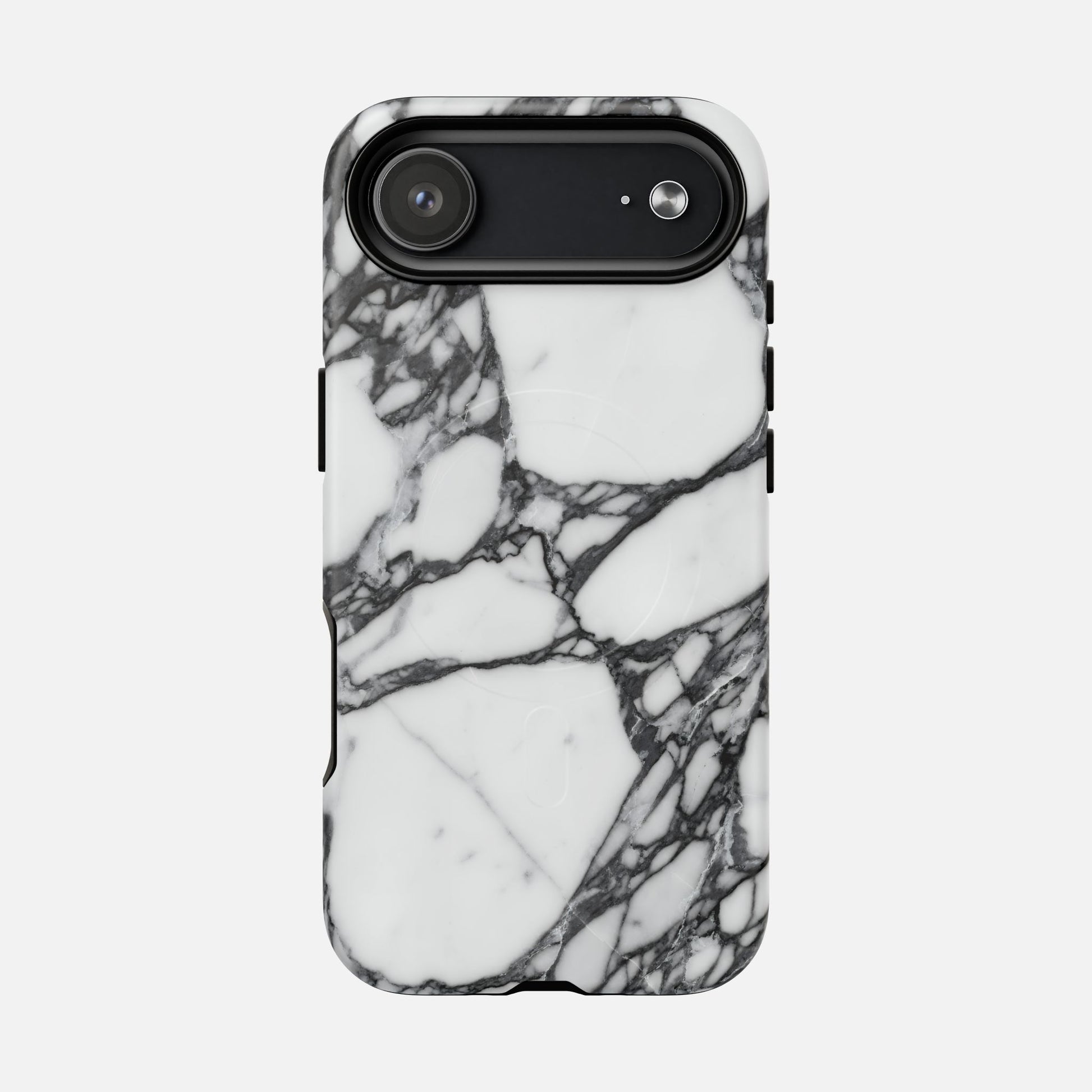 Marble Pattern Tough Magnetic Phone Case iPhone 17 Air Matte Phone Case