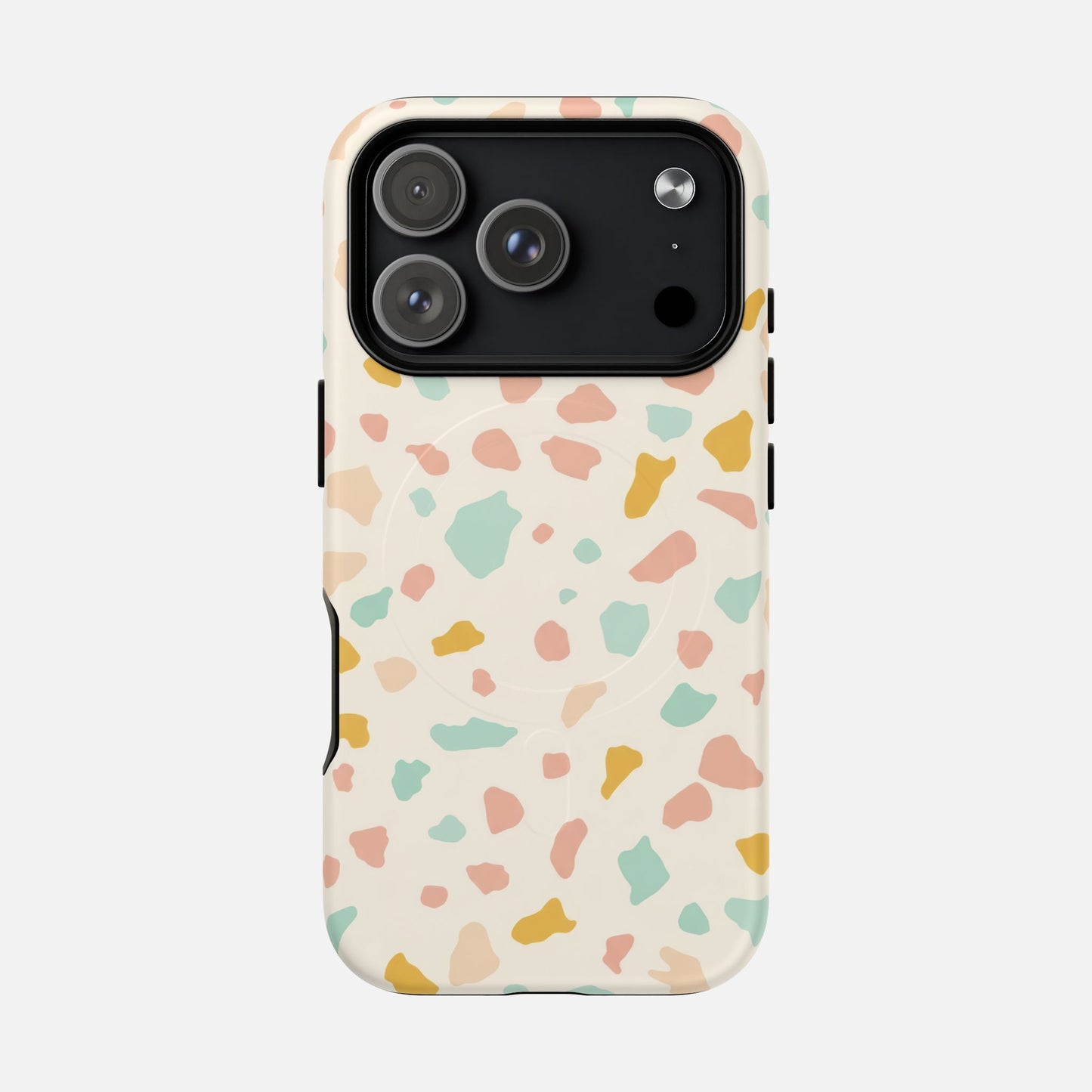 Terrazzo Pastel iPhone Case — Tough Magnetic | MagSafe Compatible