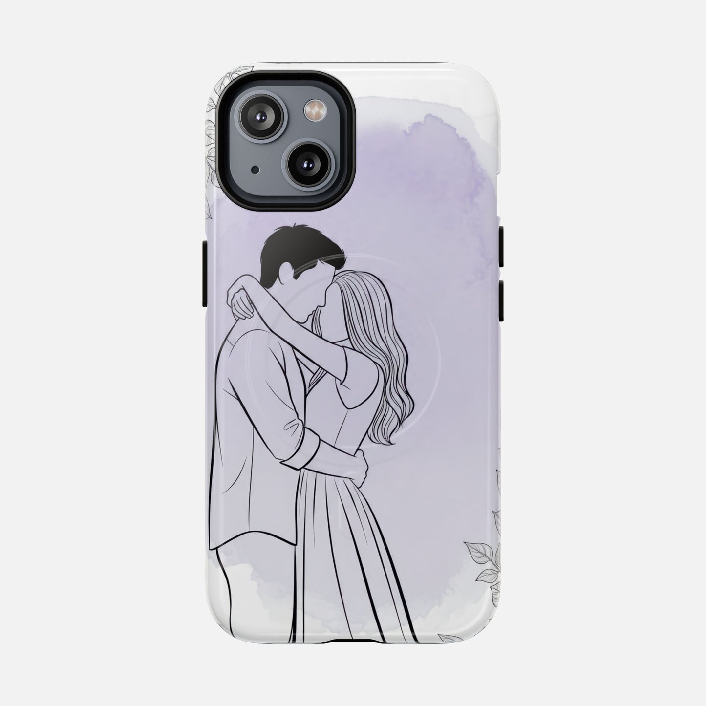 Romantic Couple iPhone Case — Tough Magnetic | MagSafe Compatible