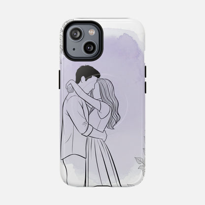 Romantic Couple iPhone Case — Tough Magnetic | MagSafe Compatible