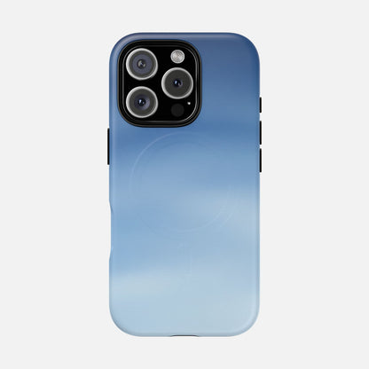 Gradient Blue iPhone Case — Tough Magnetic | MagSafe Compatible