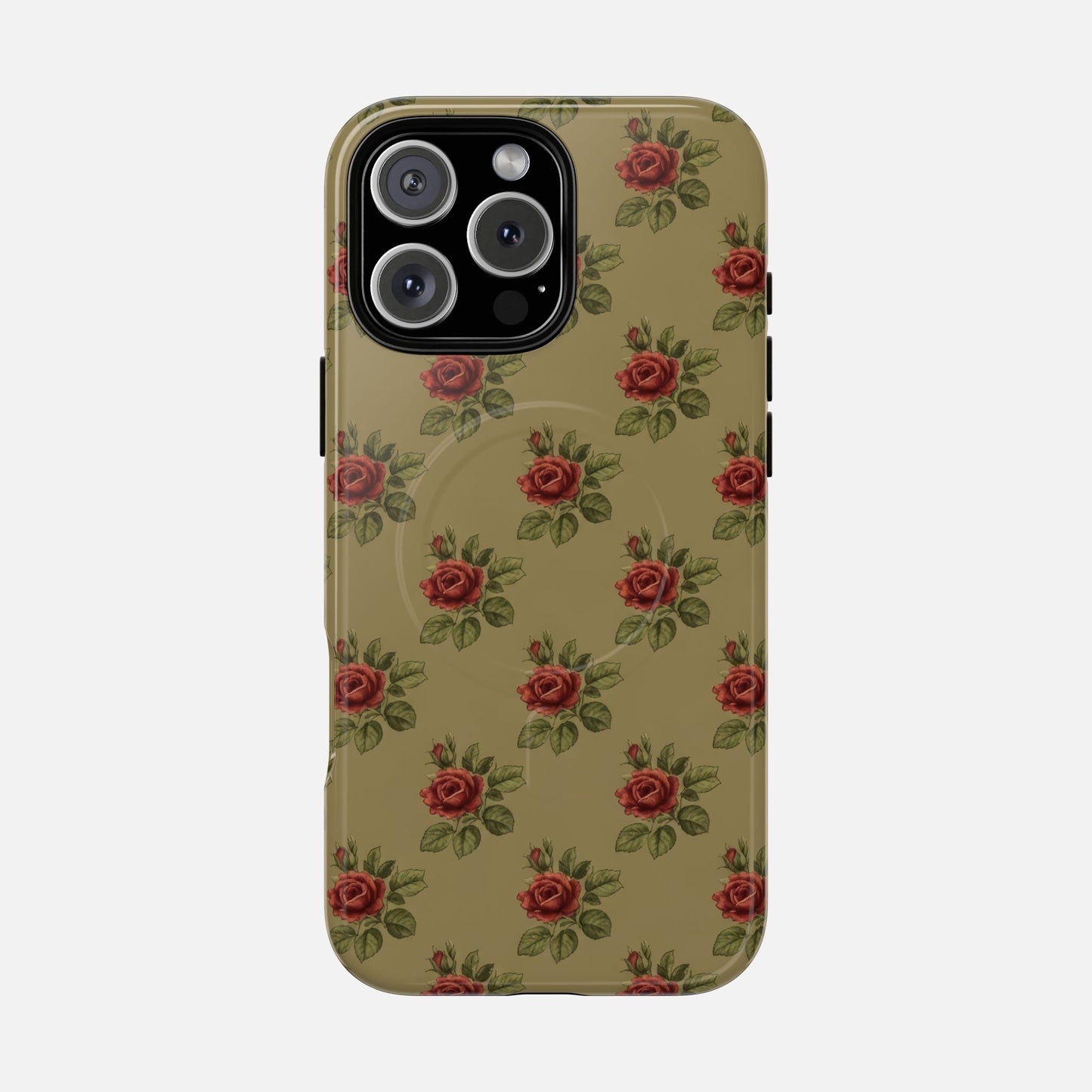 Vintage Rose iPhone Case — Tough Magnetic | MagSafe Compatible