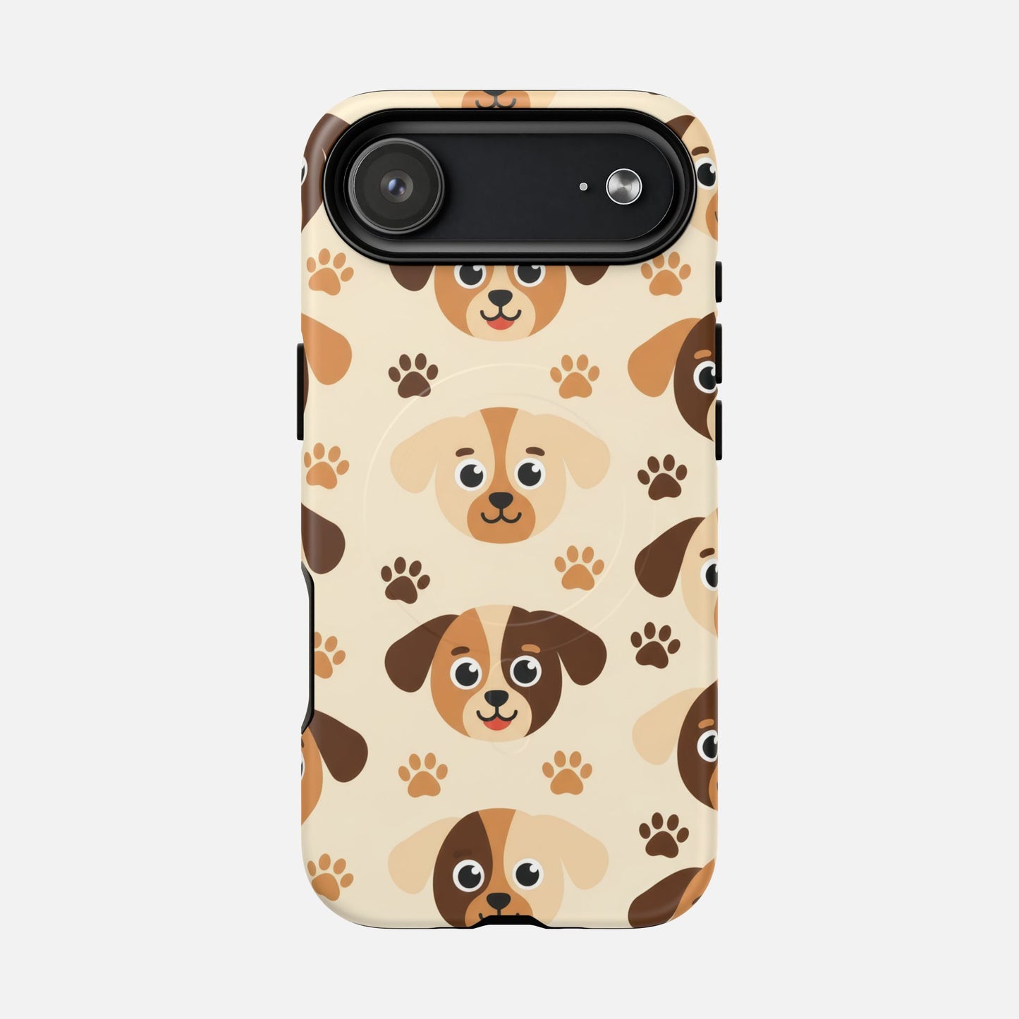 Cute Cartoon Puppy Paw Tough Magnetic Phone Case iPhone 17 Air Matte Phone Case