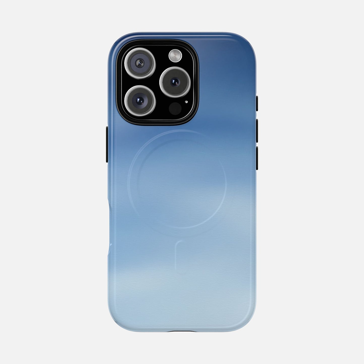 Gradient Blue iPhone Case — Tough Magnetic | MagSafe Compatible
