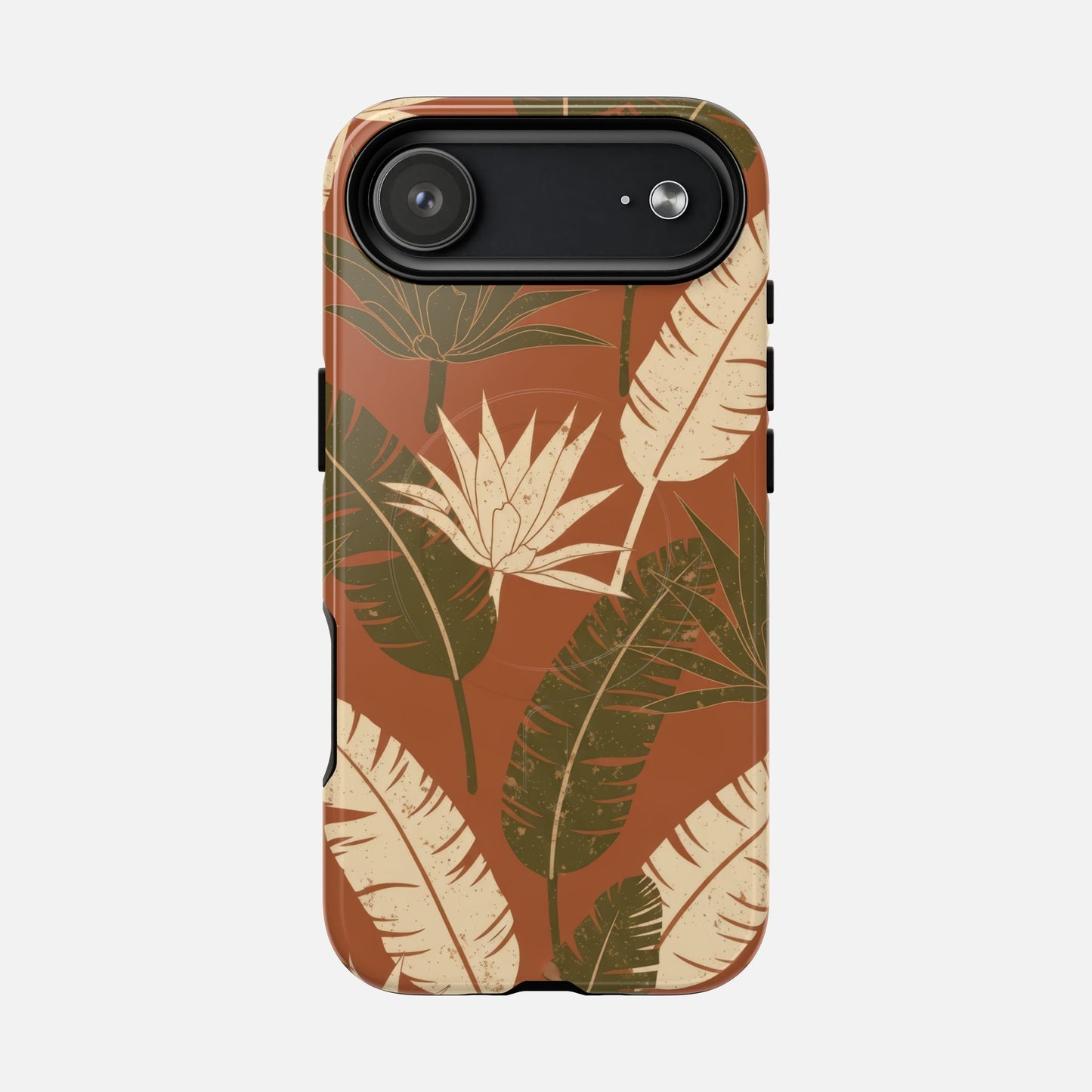 Tropical Leaf iPhone Case — Tough Magnetic | MagSafe Compatible