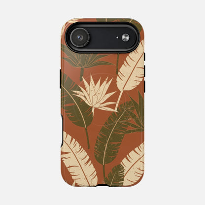 Tropical Leaf iPhone Case — Tough Magnetic | MagSafe Compatible