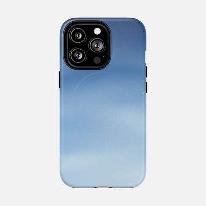 Gradient Blue iPhone Case — Tough Magnetic | MagSafe Compatible