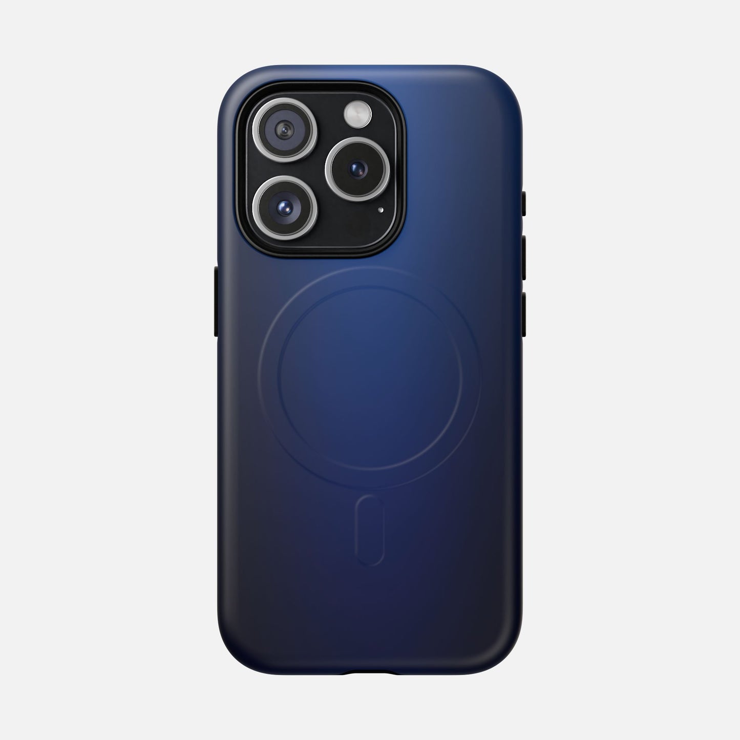Smooth Dark Blue iPhone Case — Tough Magnetic | MagSafe Compatible