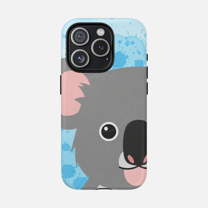 Cute Cartoon Koala iPhone Case — Tough Magnetic | MagSafe Compatible
