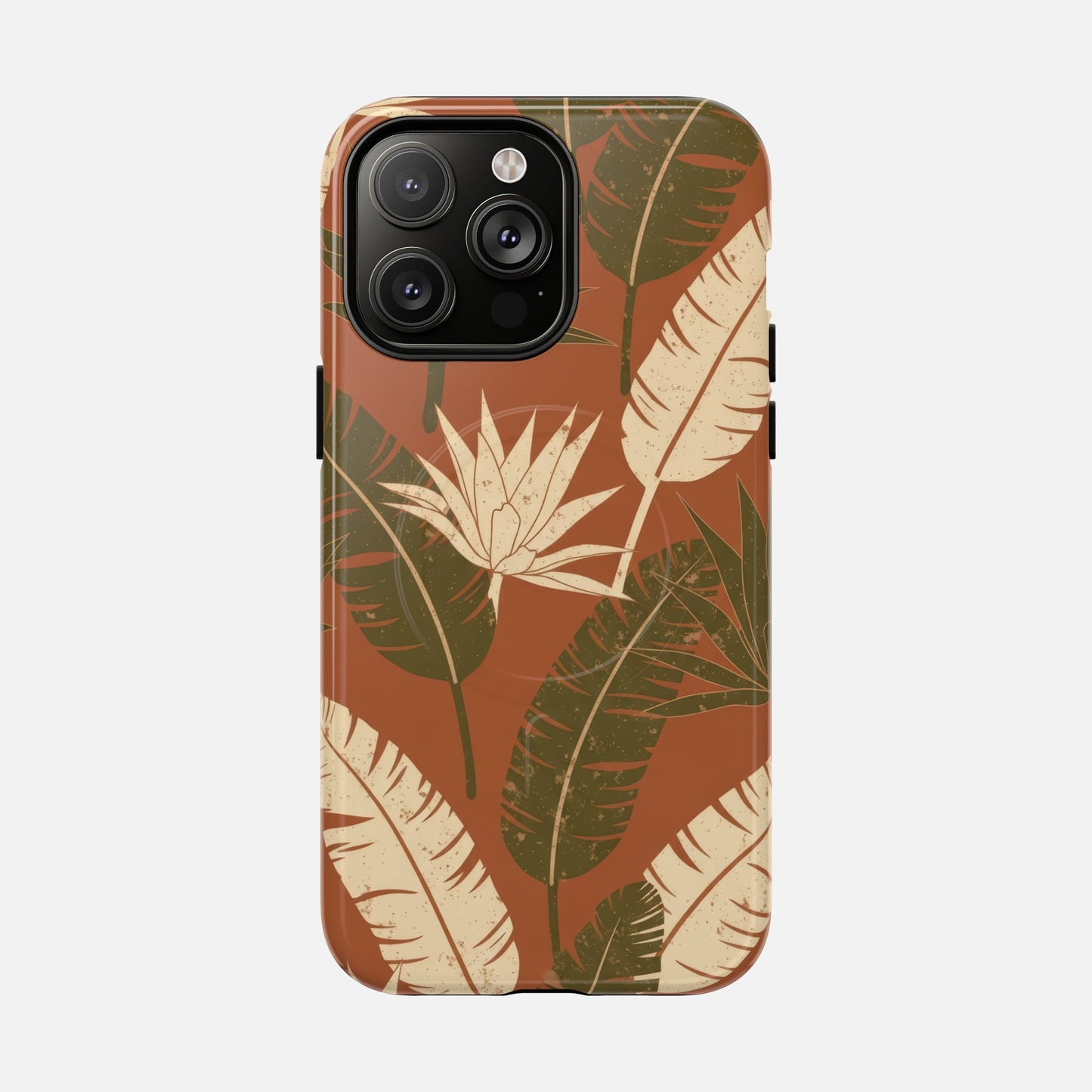 Tropical Leaf iPhone Case — Tough Magnetic | MagSafe Compatible