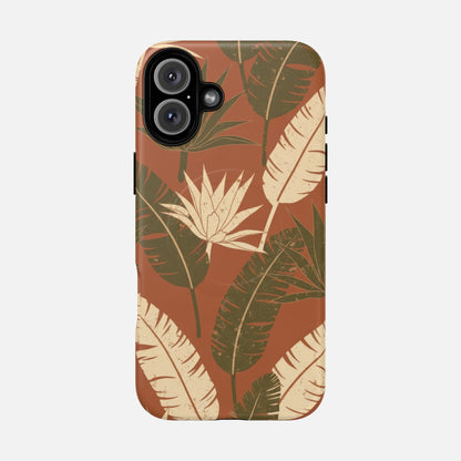 Tropical Leaf iPhone Case — Tough Magnetic | MagSafe Compatible
