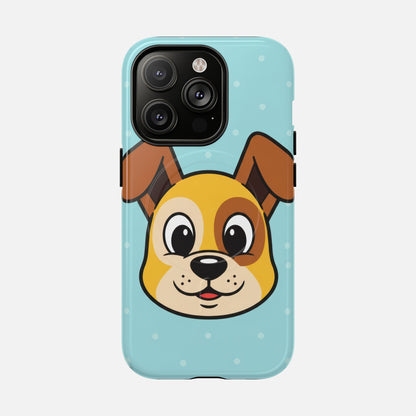 Cute Puppy iPhone Case — Tough Magnetic | MagSafe Compatible