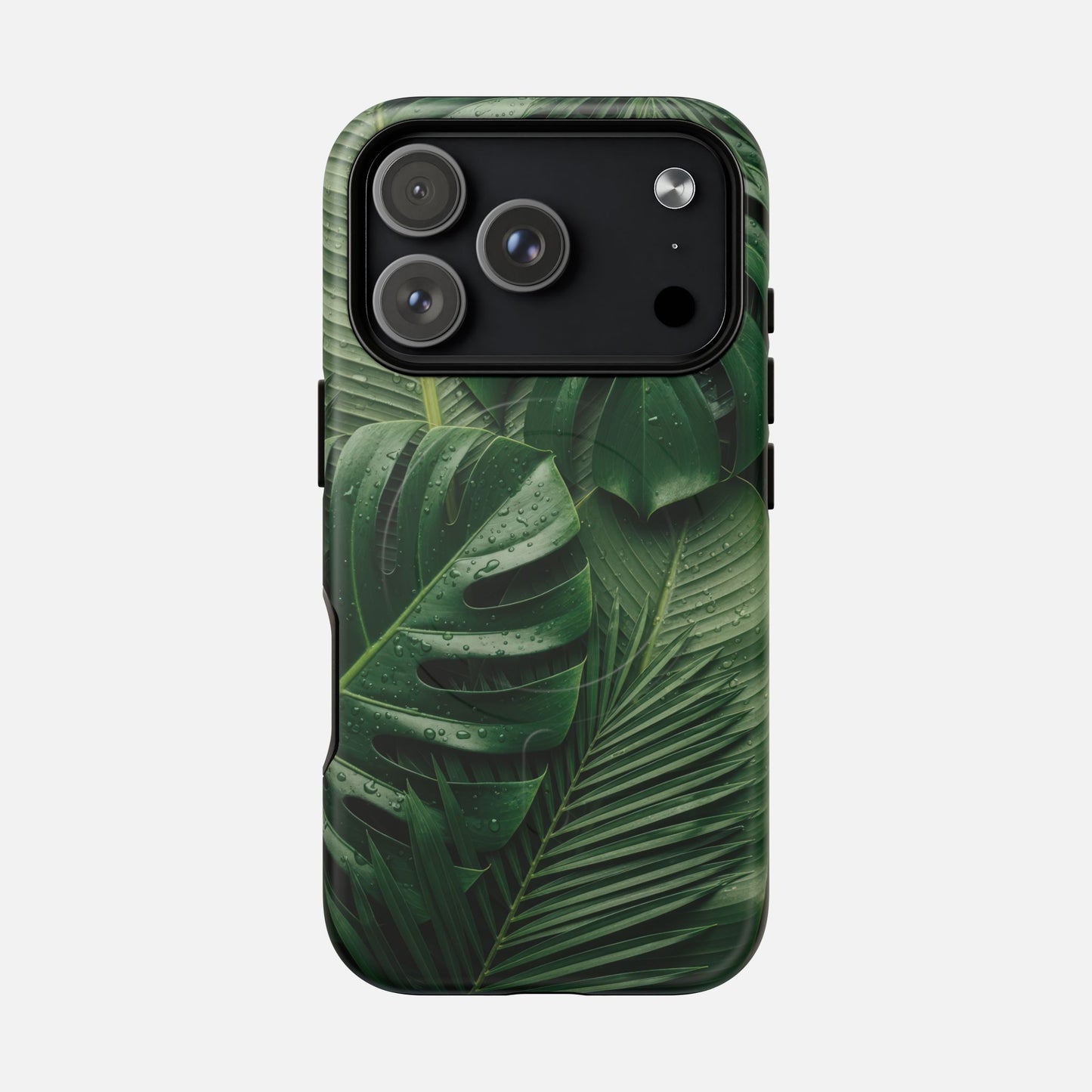Tropical Monstera Magnetic Phone Case — Tough Protective iPhone Cover iPhone 17 Pro Matte Phone Case