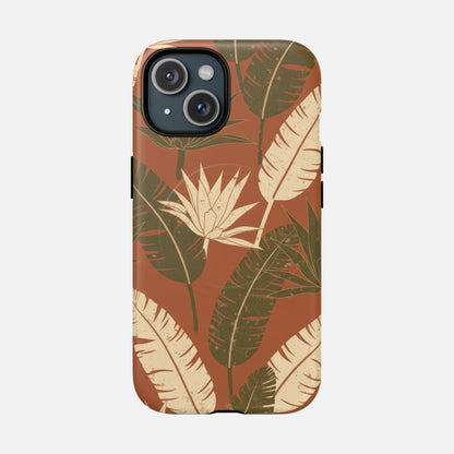 Tropical Leaf iPhone Case — Tough Magnetic | MagSafe Compatible