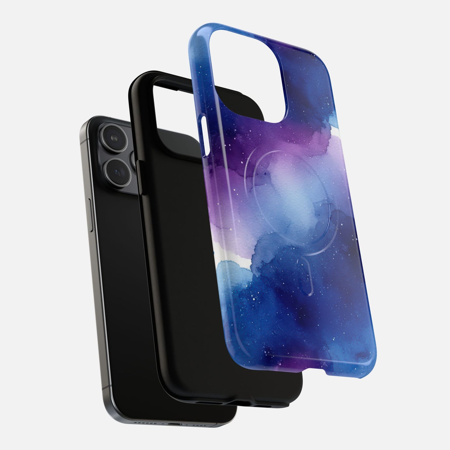 Galaxy Watercolor iPhone Case — Tough Magnetic | MagSafe Compatible