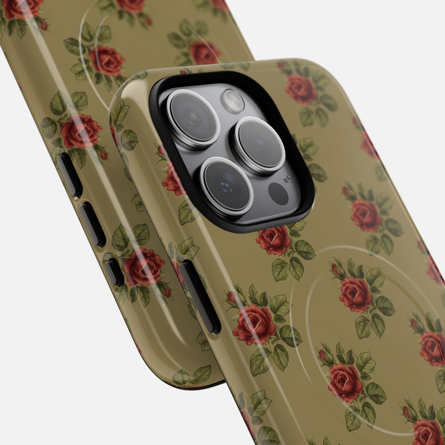 Vintage Rose iPhone Case — Tough Magnetic | MagSafe Compatible