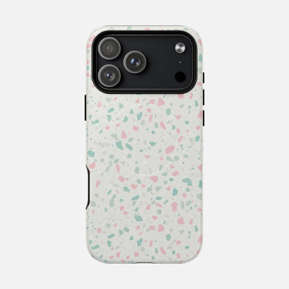 Terrazzo Pastel iPhone Case — Tough Magnetic | MagSafe Compatible