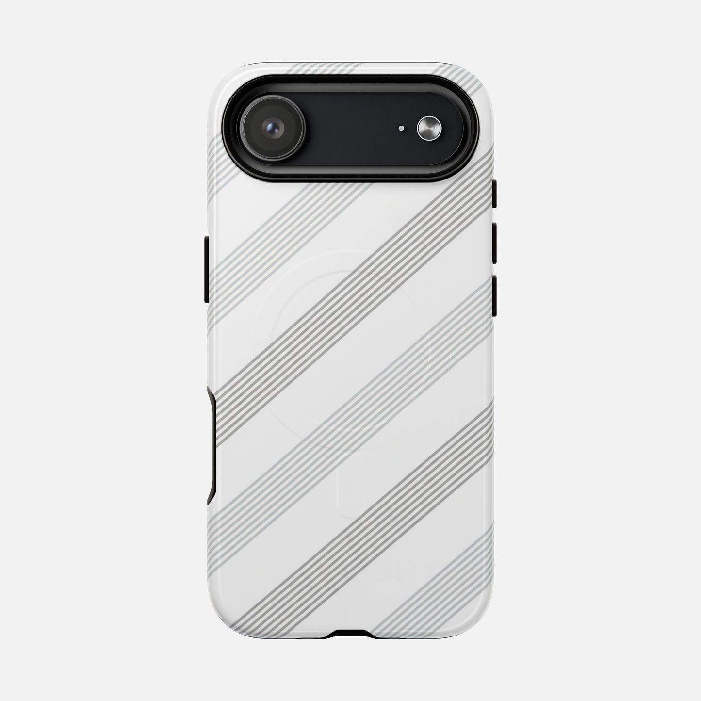 Minimal Diagonal Stripe iPhone Case — Tough Magnetic | MagSafe Compatible