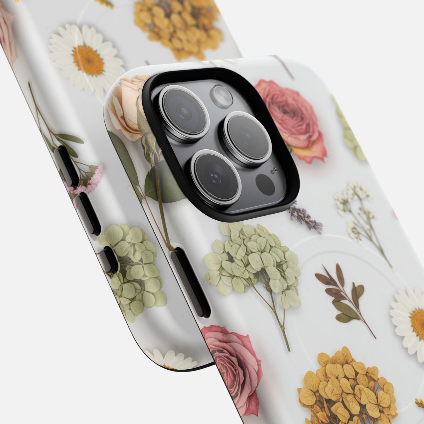 Botanical Dried Flowers Design iPhone Case — Tough Magnetic | MagSafe Compatible