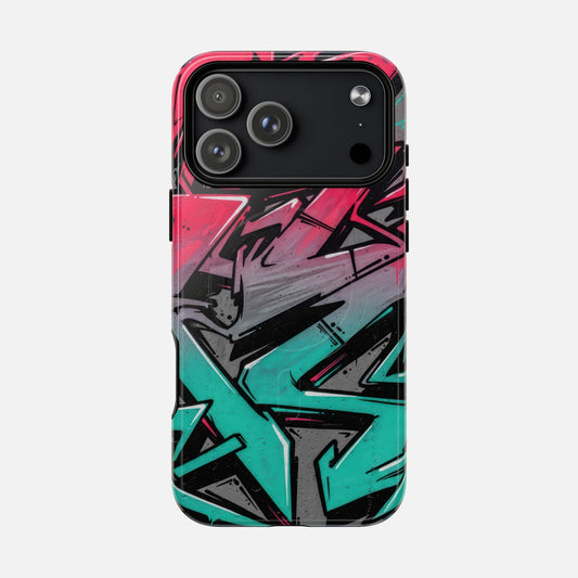 Graffiti Street Art Tough Magnetic Phone Case iPhone 17 Pro Max Glossy Phone Case