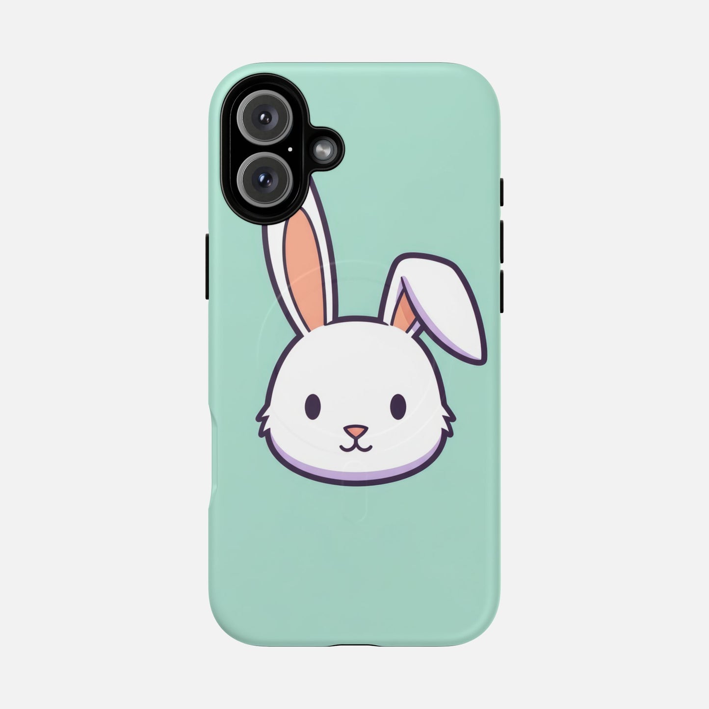 Cute Rabbit iPhone Case — Tough Magnetic | MagSafe Compatible