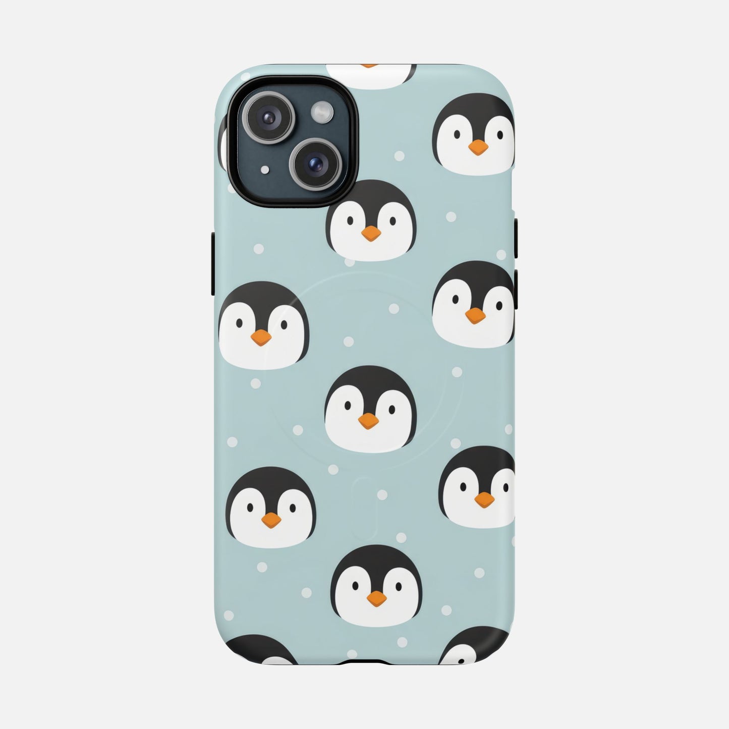 Penguin Pattern iPhone Case — Tough Magnetic | MagSafe Compatible