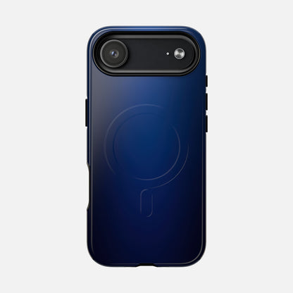 Smooth Dark Blue iPhone Case — Tough Magnetic | MagSafe Compatible
