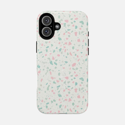 Terrazzo Pastel iPhone Case — Tough Magnetic | MagSafe Compatible