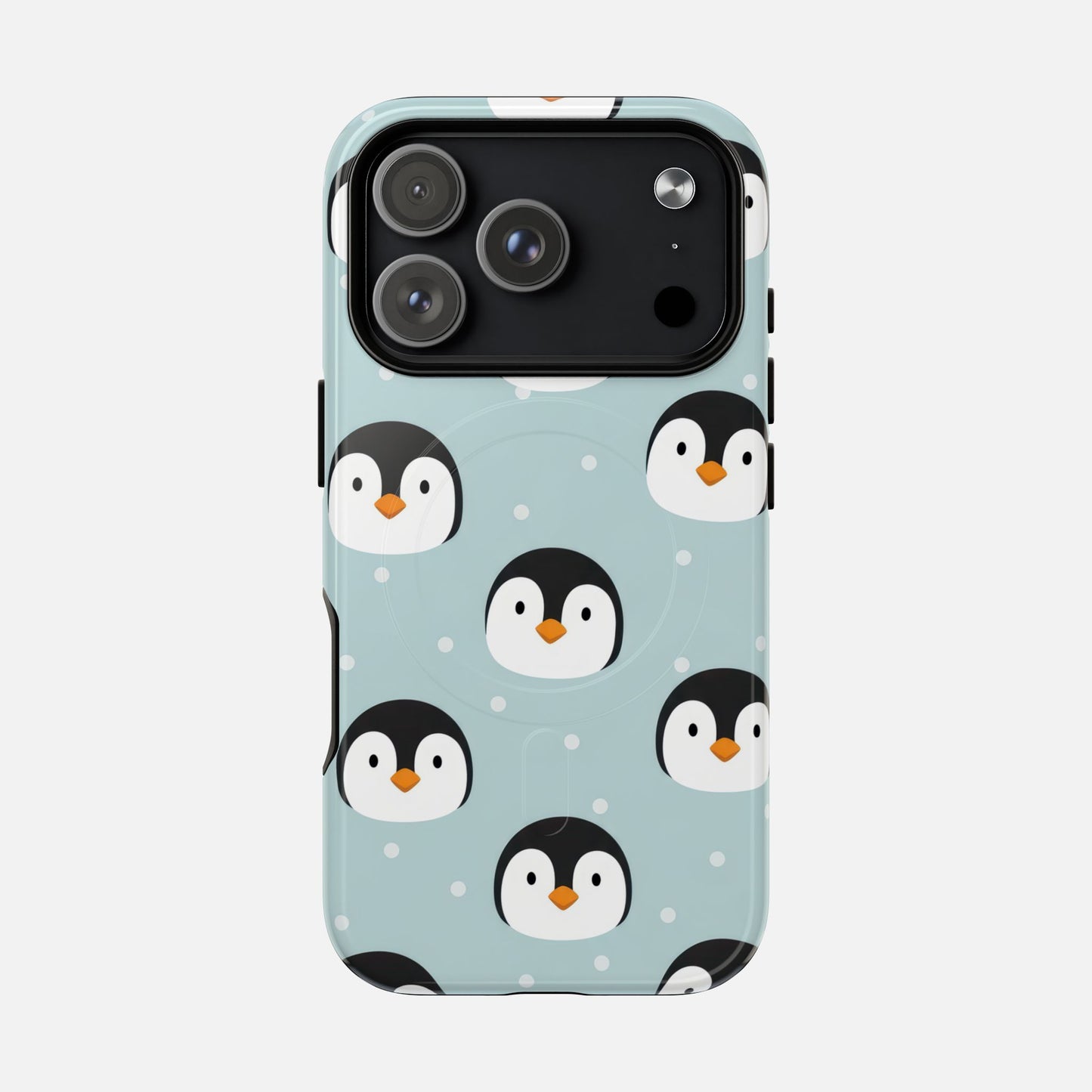 Penguin Pattern iPhone Case — Tough Magnetic | MagSafe Compatible