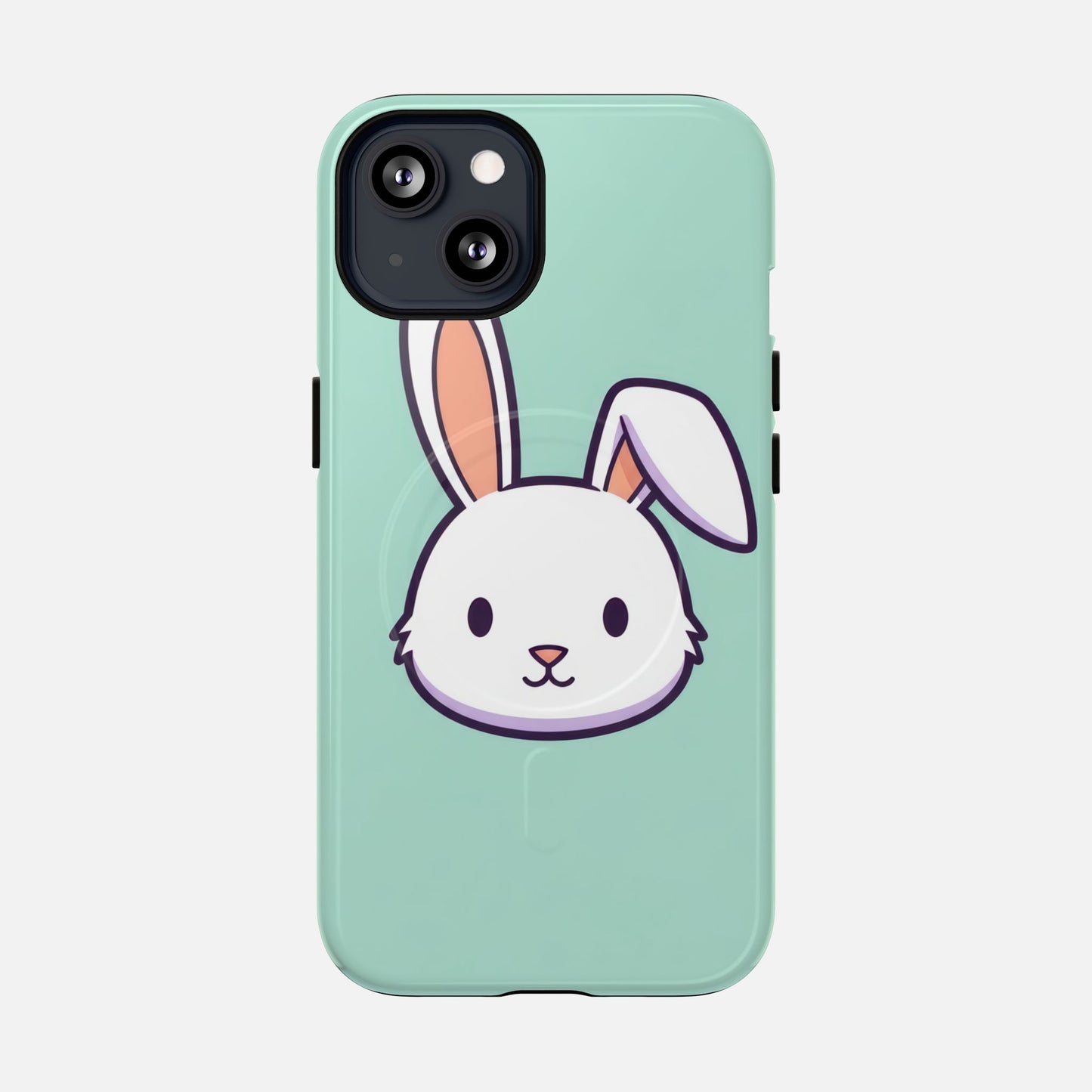 Cute Rabbit iPhone Case — Tough Magnetic | MagSafe Compatible